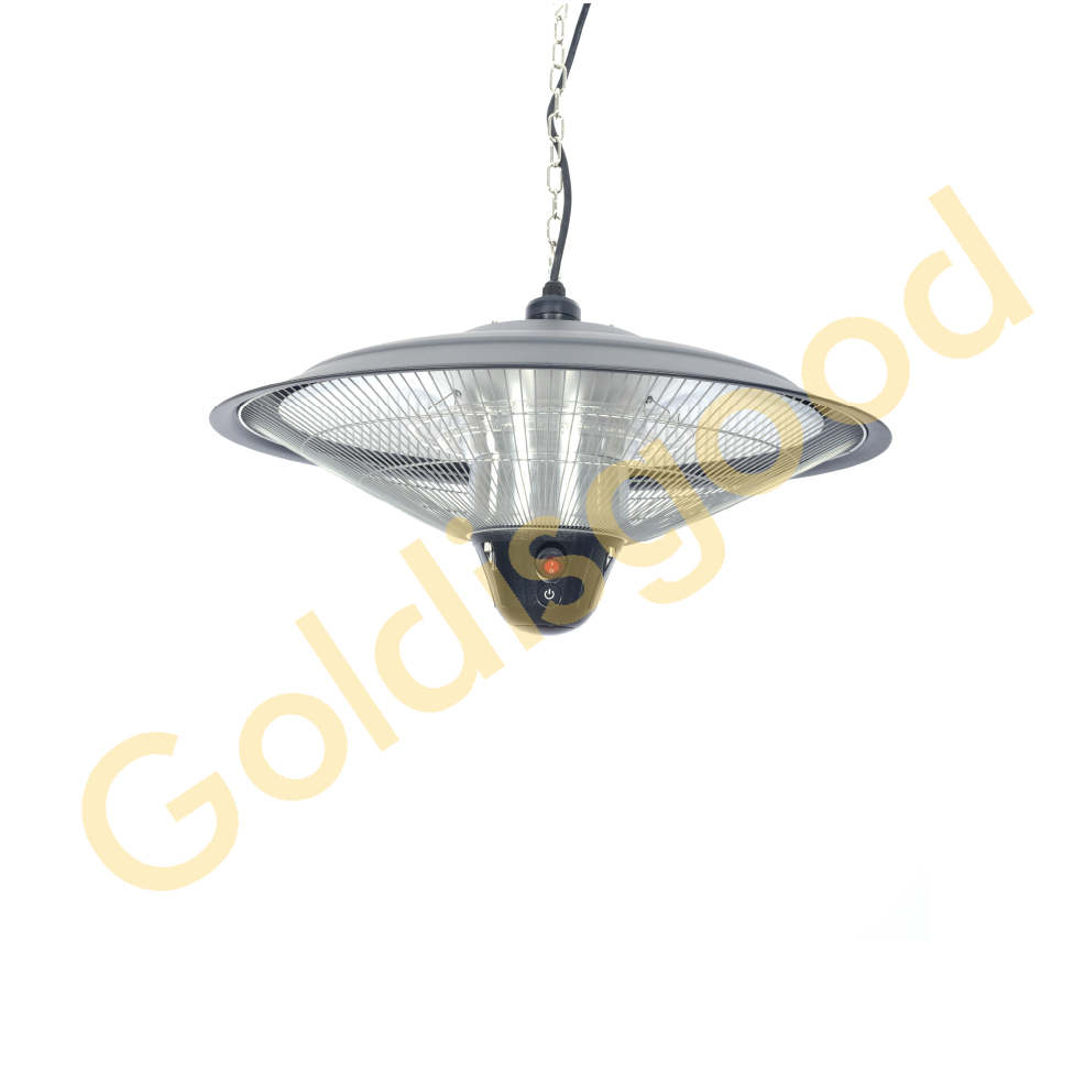 Waterproof heater for pergola