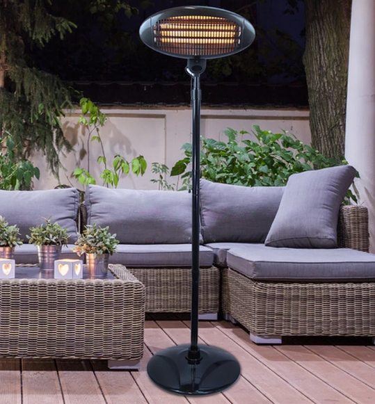 Eco mode space heater