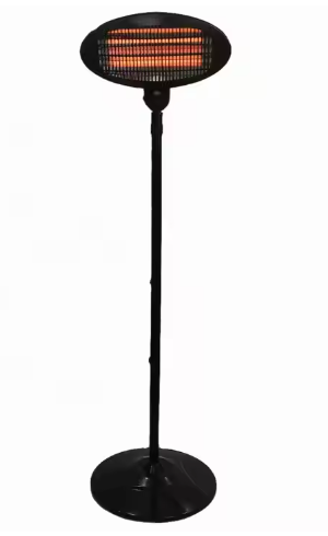 Recessed infrared ceiling heater