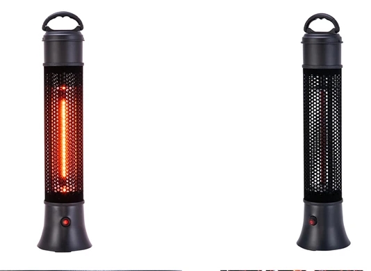 Infrared wall heater for bathroom