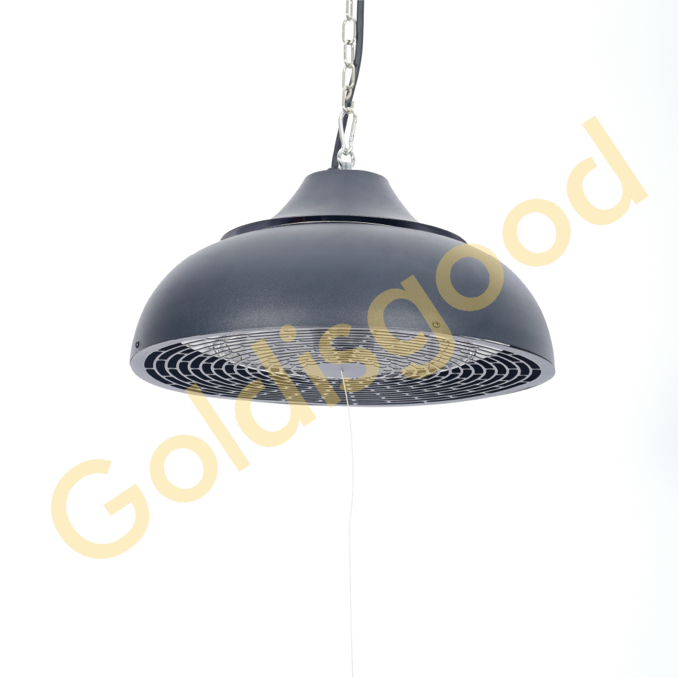 High ceiling factory radiator