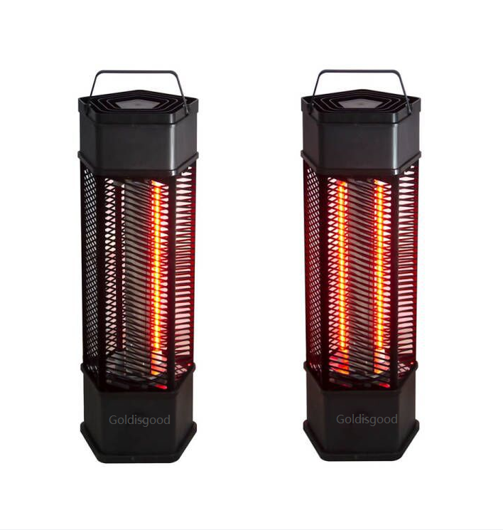 Desktop electric heater