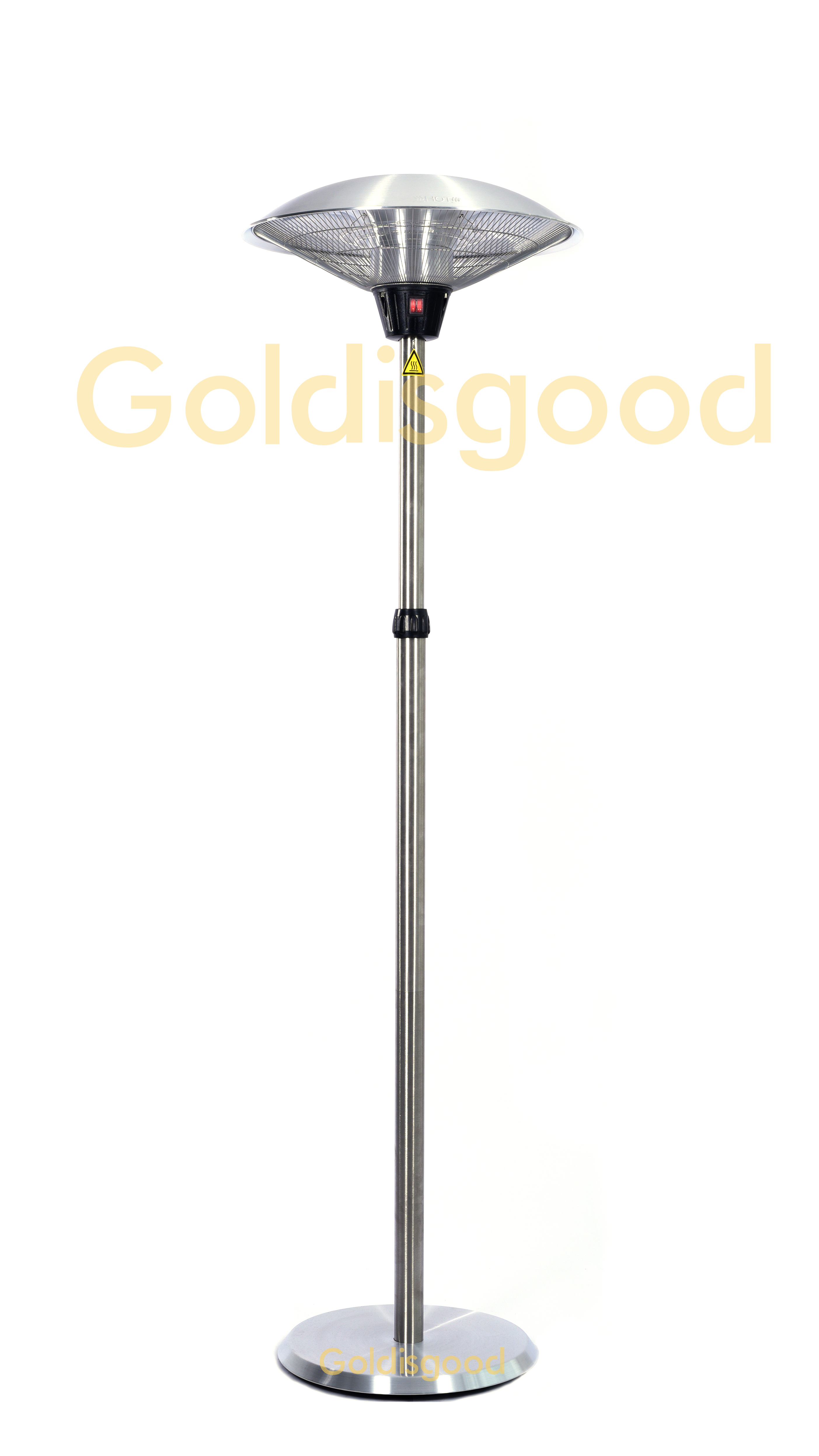 Waterproof infrared table heater